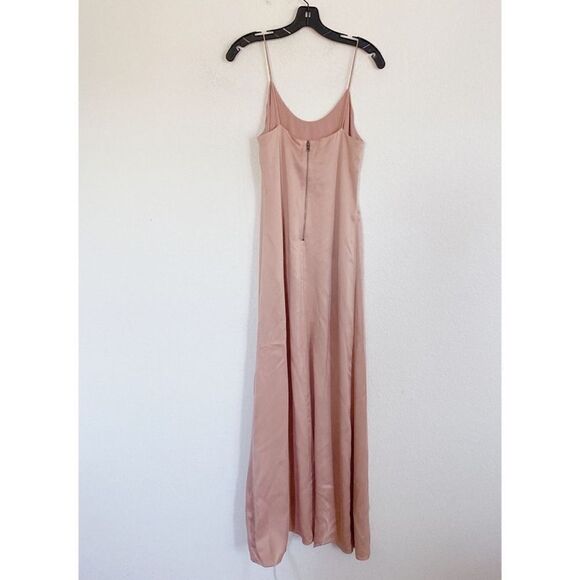 Alice+Olivia Elza 100% silk maxi slip dress US8 - Picture 10 of 15